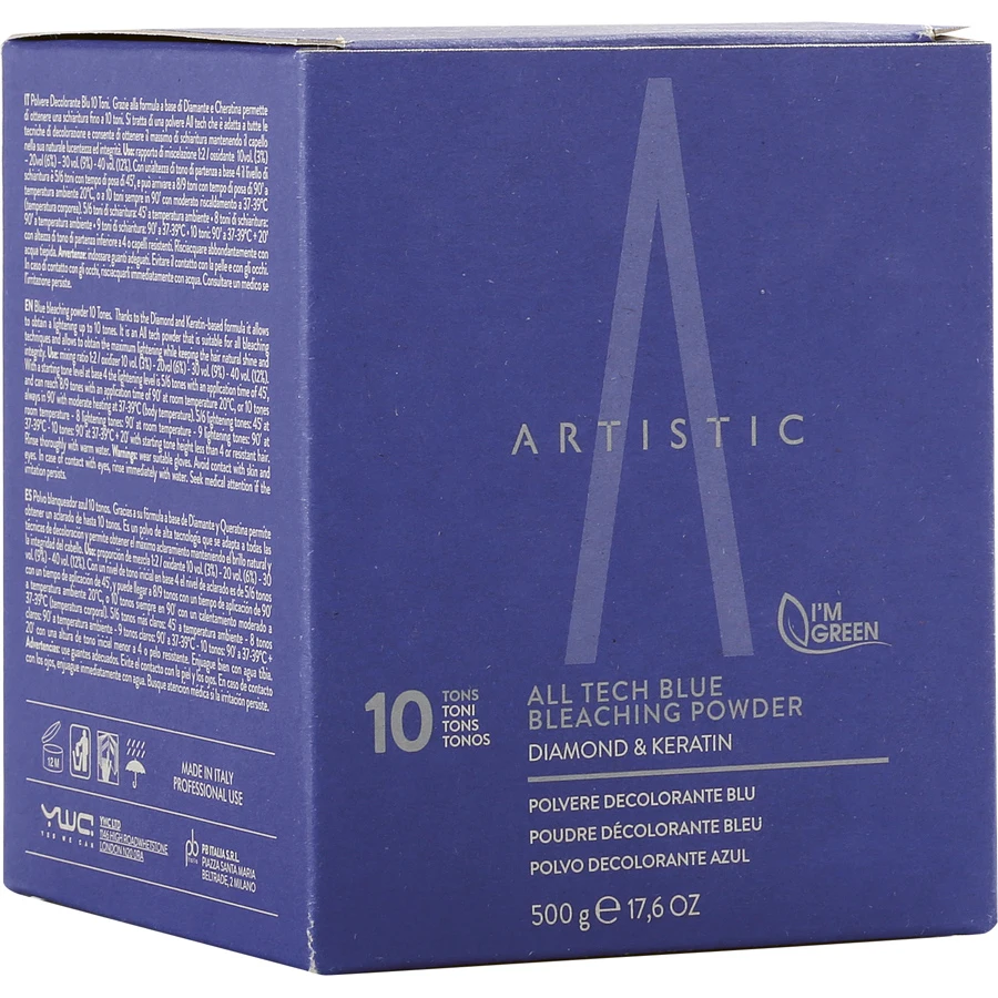 ALL TECH BLUE BLEACHING POWDER ARTISTIC Decoloranti 